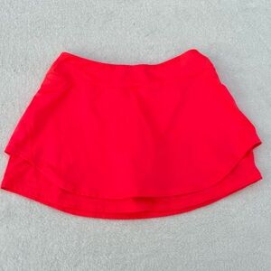 Tek Gear Skort Sz. Small Double Skirt Orange